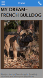 Mobile Screenshot of mydreamfrenchbulldog.com